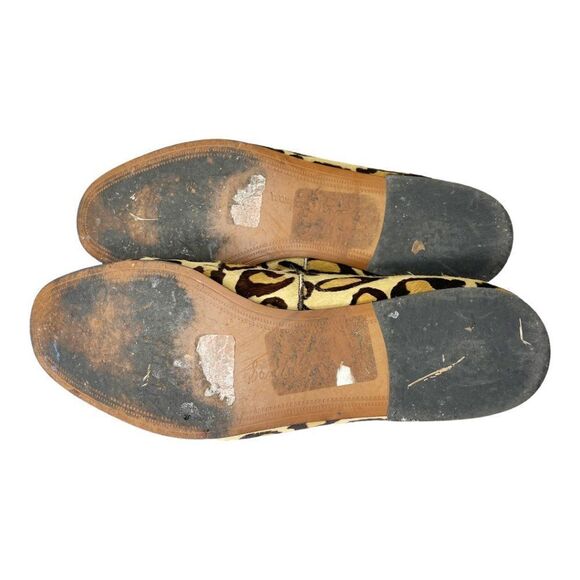 SAM EDELMAN Lanti Calf Hair Leopard Print Loafers - Picture 8 of 8